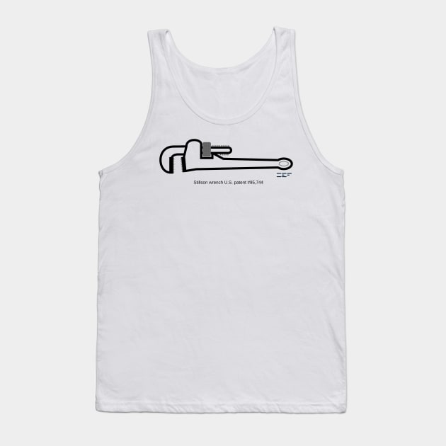 Pipe Wrench Tank Top by CEF DESIGNS